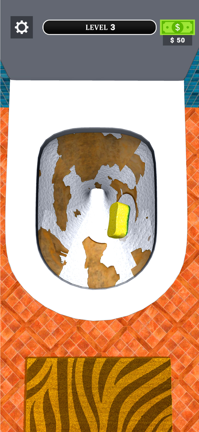 Toilet Clean Mixing chemicals