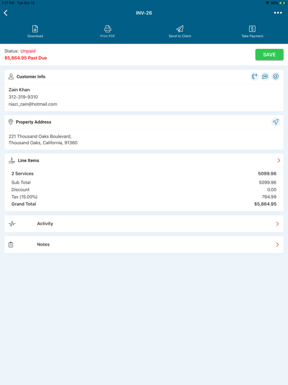 Fixer Pro iPad screenshot 6 - Business app