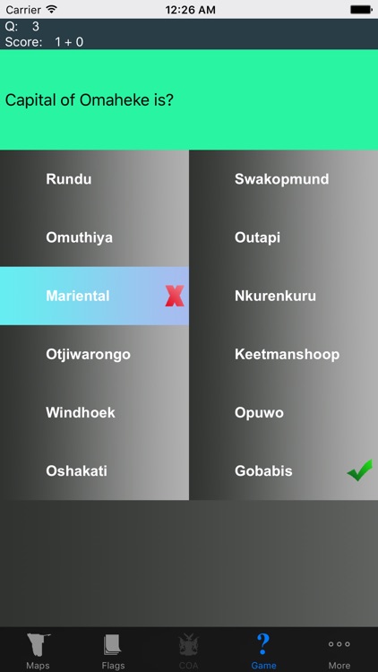 Namibia Region Maps and Capitals screenshot-4