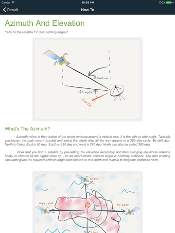 sat pointer :  dish aligner + satellite finderのおすすめ画像5