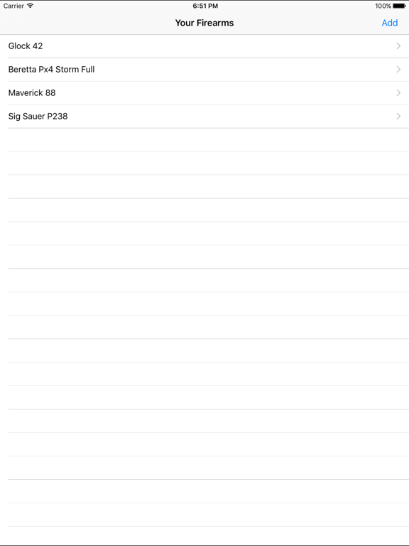 Screenshot #4 pour GunRecords