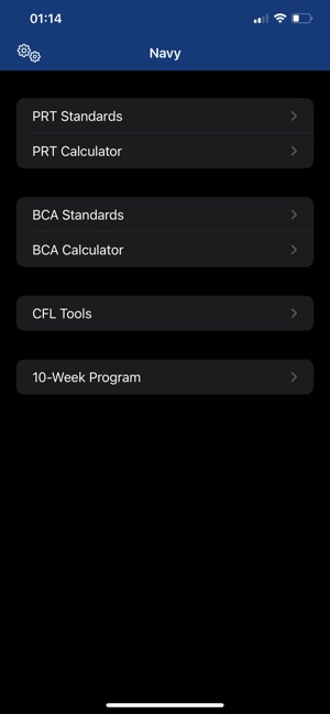 Navy PRT Calculator Mk2 on the App Store
