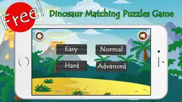 Game screenshot Dinosaur Matching Remember Puzzles Games For Kids hack