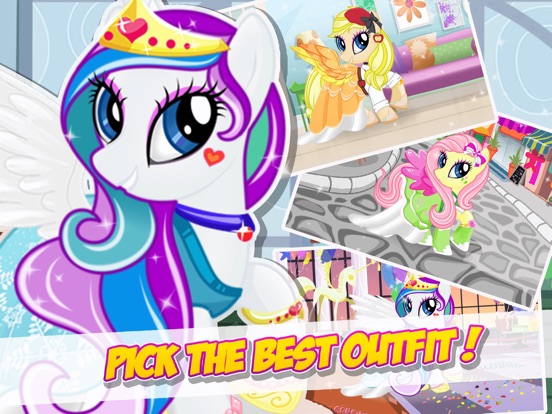 Pony Dress Up and Salon Games for Little Girls для iPad