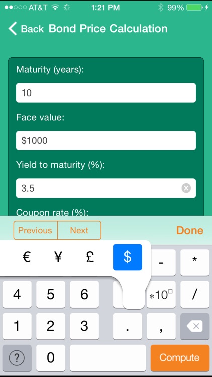 Wolfram Personal Finance Assistant App