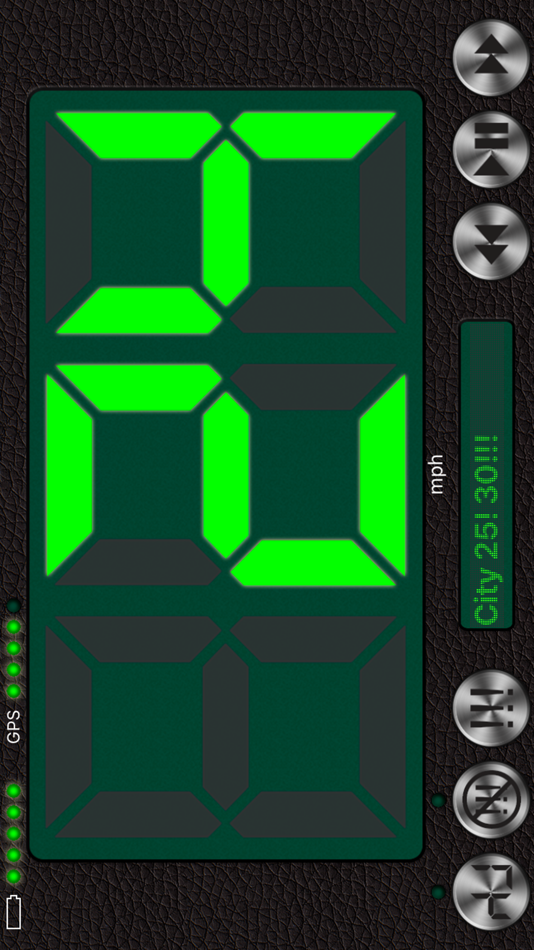 #7. Speedometer, Speed Limit Alert (iOS) 由: Dmitriy Kharutskiy