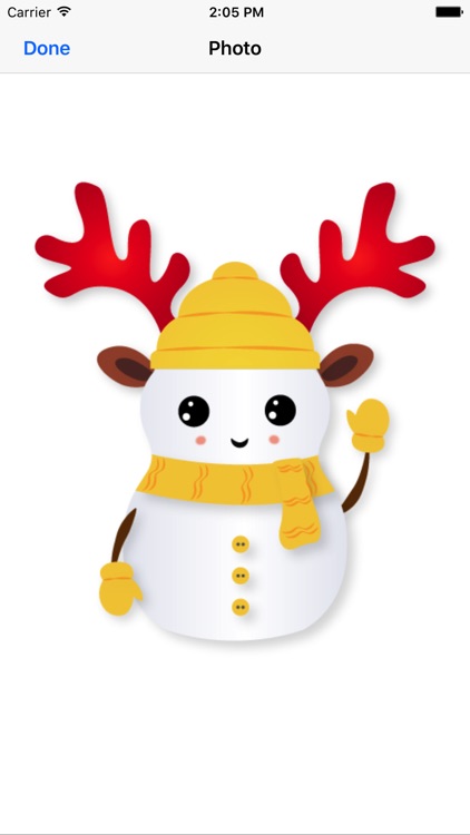 Little Snowman - Christmas Holiday Emoji screenshot-3