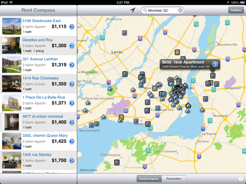 Screenshot #4 pour RentCompass Recherche d'appart