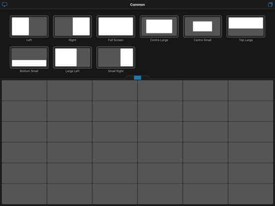Mosaic Remote iPad screenshot 5 - Utilities app