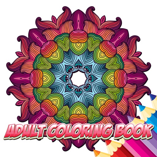 coloring book color therapy free adult for adults iOS App