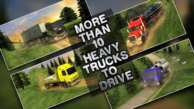 大卡车停车疯狂2017年：真正的越野驾驶 Truck Parking Adventures Game(圖1)-速報App