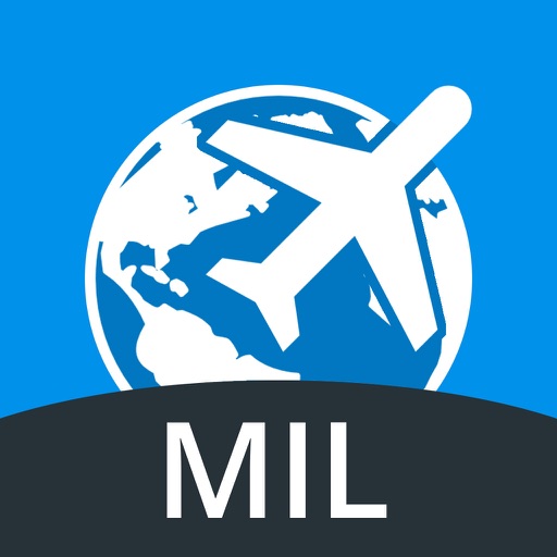 Milan Travel Guide with Offline Street Map icon