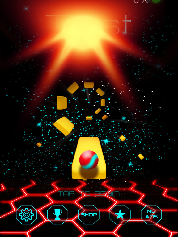 Screenshot #4 pour Spin Ball on Stacked Block