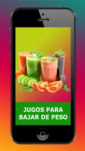 Jugos para bajar de peso eliminar grasa screenshot #1 for iPhone