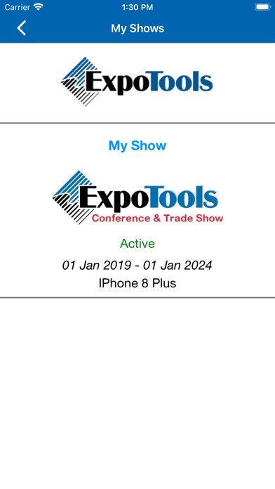 ExpoLeads Mobile Screenshot