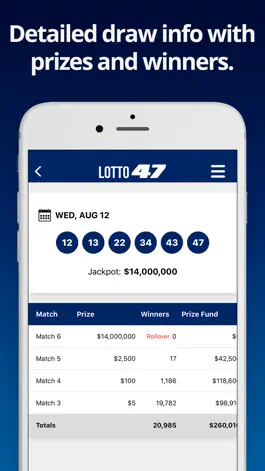 Game screenshot Michigan Lottery Numbers apk
