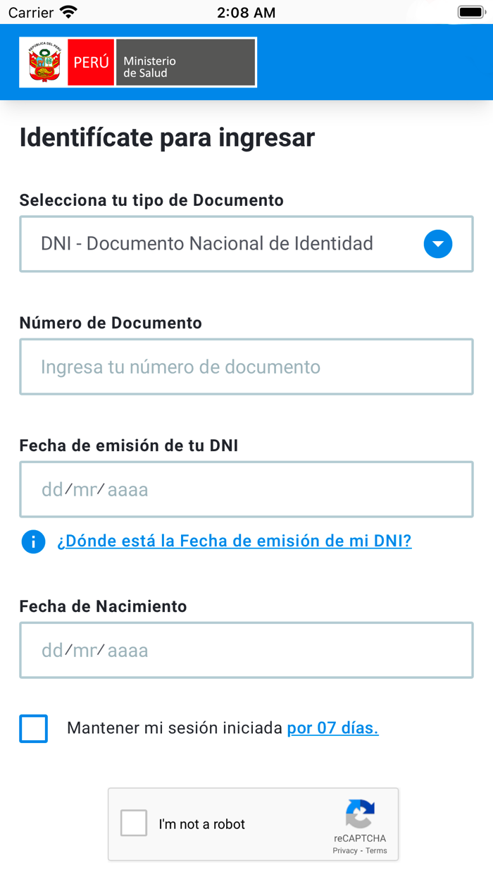 Carné de Vacunación