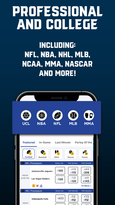 GambetDC: Sportsbook Screenshot