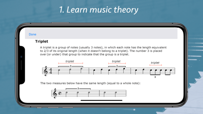 Screenshot #2 pour Piano eTutor Pro: learn piano