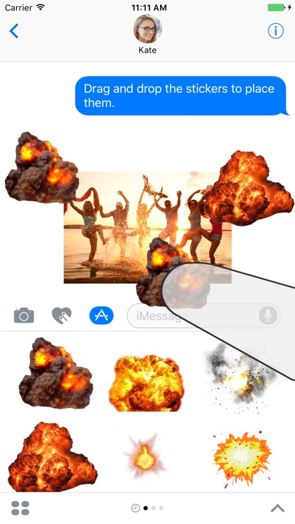 Ultimate Explosions Sticker Pack