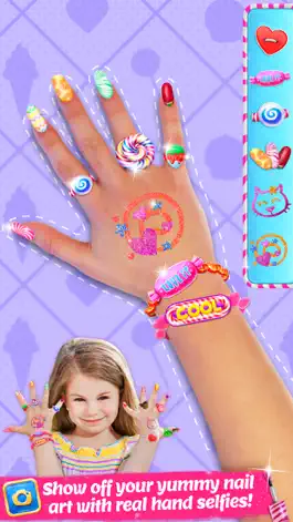 Game screenshot Candy Nail Art - Sweet Spa Fashion Game apk