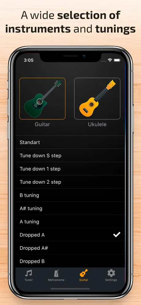 Guitar Tuner & Tempo Metronome