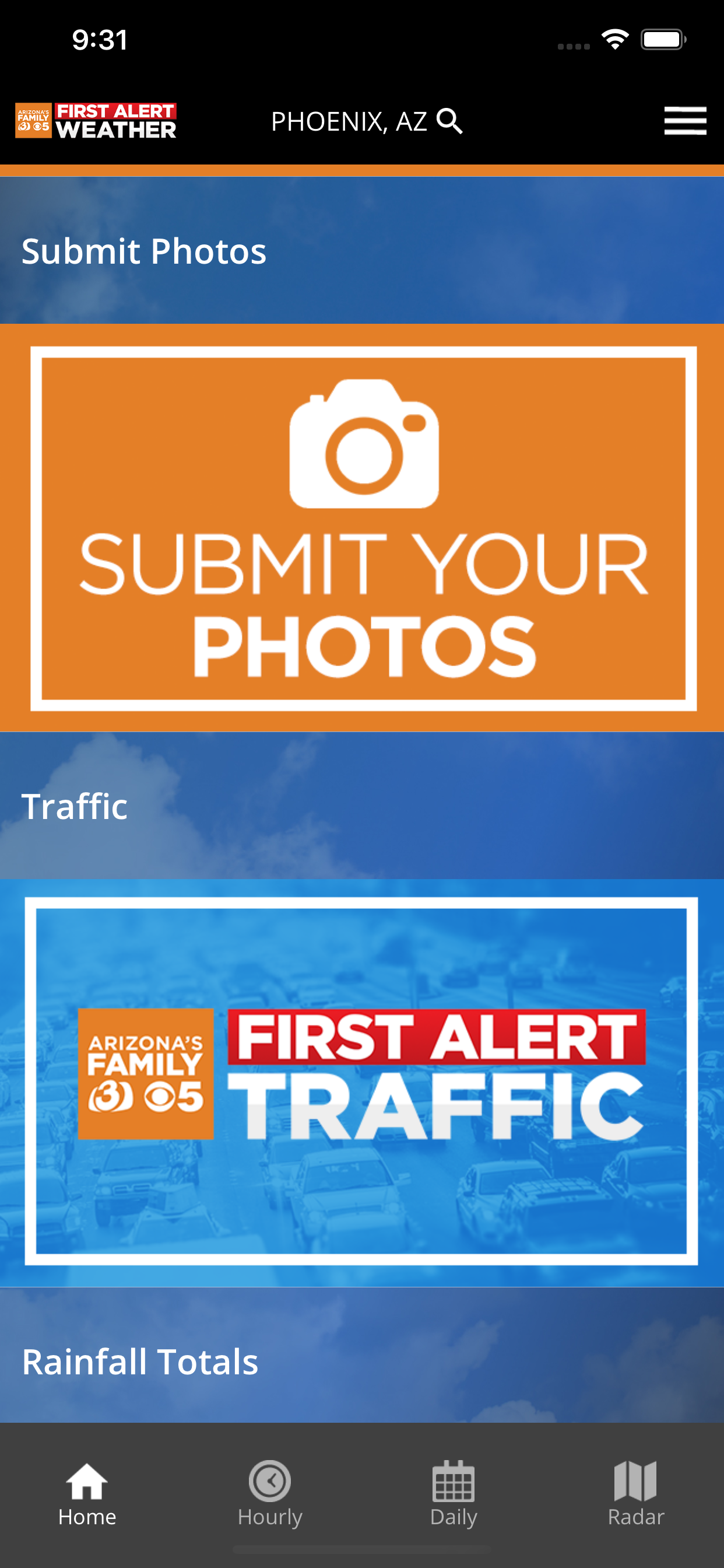 AZFamily's First Alert Weather