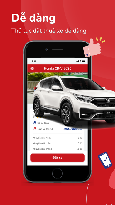 HOLACAR - Thuê xe tự lái Screenshot