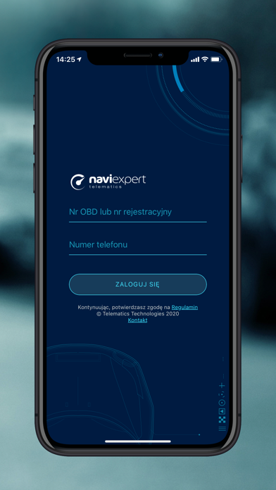 NaviExpert Telematics Screenshot