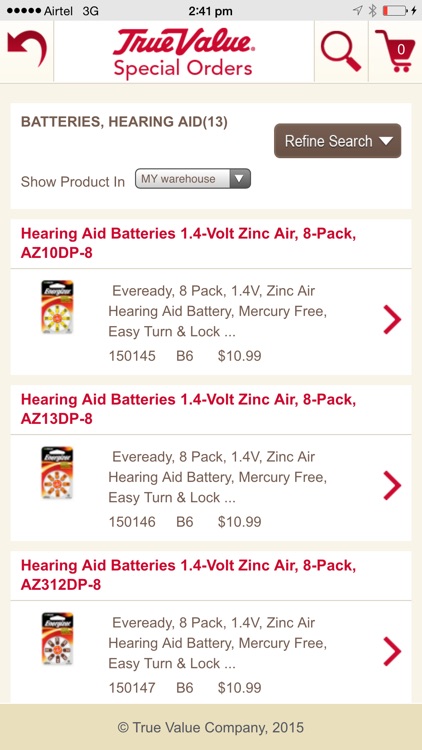 TrueValue Special Orders