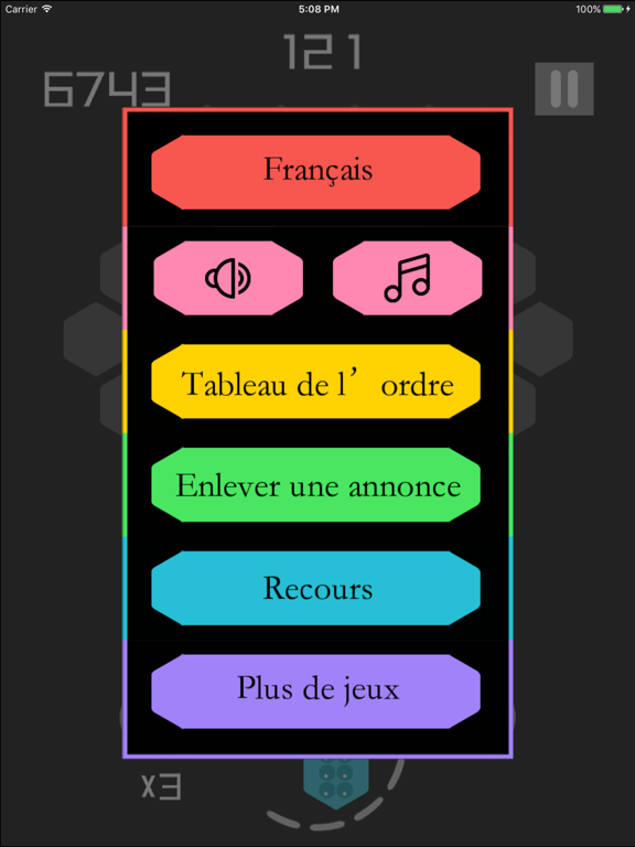 Screenshot #5 pour Hexa six match Merge