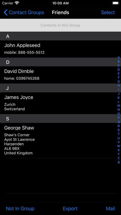 Contact Groups screenshot-8