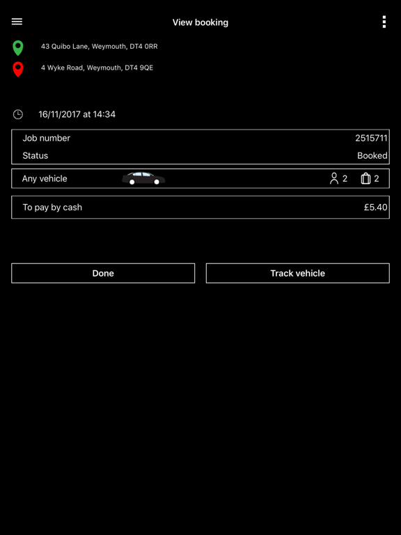 Screenshot #6 pour Weyline Taxis and Private Hire