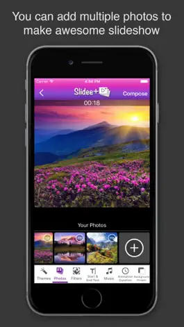 Game screenshot Slidee+ Slideshow Video Maker & Editor with Music apk