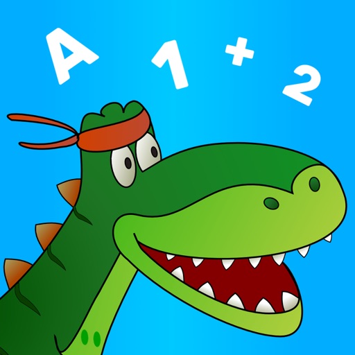 Dino Preschool ABC Math Games icon