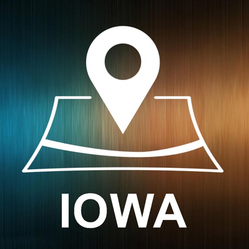 Iowa, USA, Offline Auto GPS icon