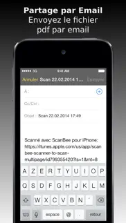 scanbee - scanneur iPhone Captures Décran 2