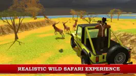 Game screenshot Wildlife Jeep Safari Simulator & Animal Hunter Sim mod apk
