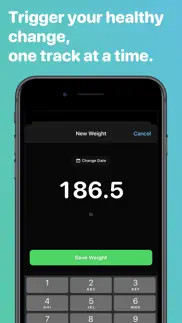 weight tracker - vekt iphone screenshot 3