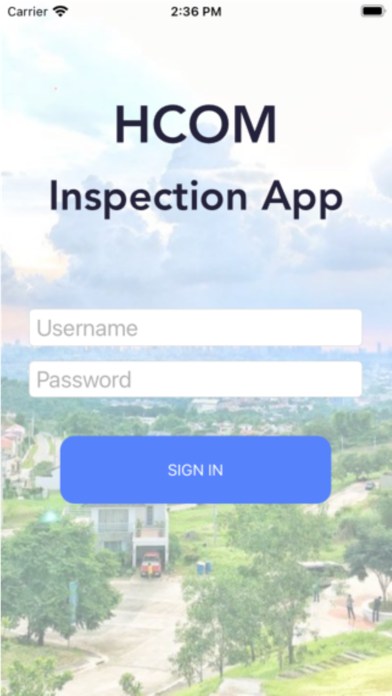 HCOM Inspection Screenshot