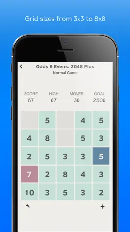 Game screenshot Odds & Evens: 2048 Plus hack