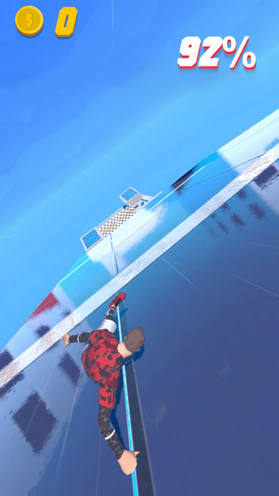 Rooftop Run Rush Screenshot