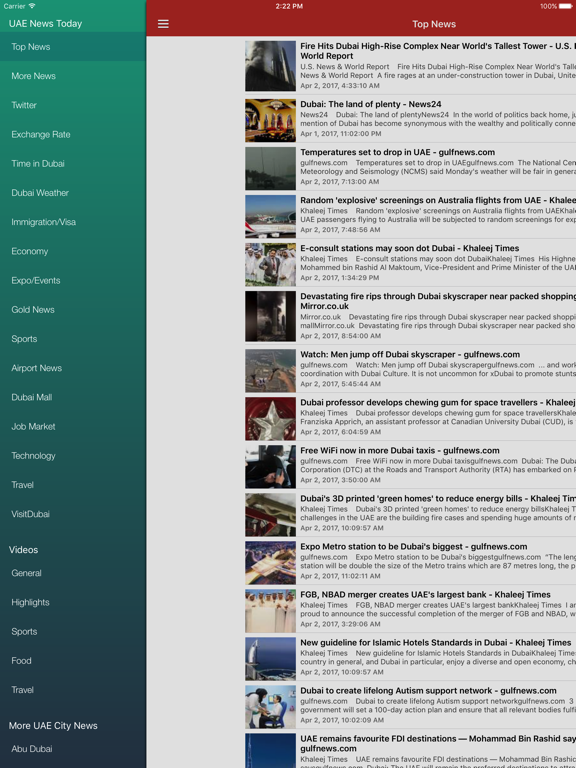 Screenshot #4 pour Dubai UEA News & Emirates Today