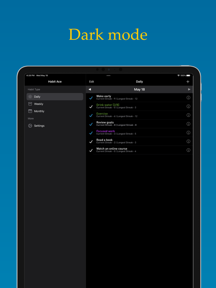 Habit Ace - Routine Tracker