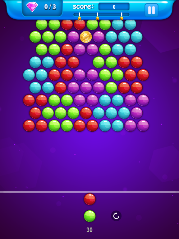 Screenshot #4 pour Bulles Classiques Deluxe - Tirer ballons
