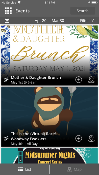 Discover Woodway Screenshot