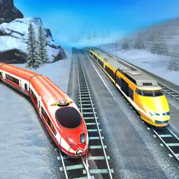 Euro Train Driving Games app icon