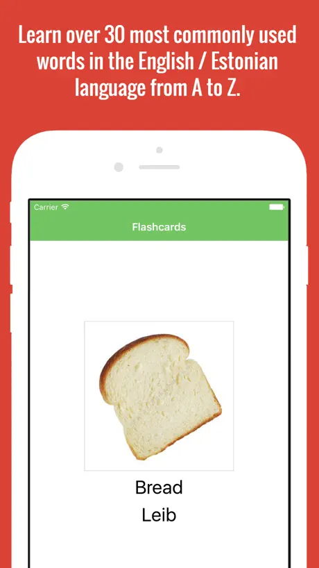 Estonian Flashcards with Pictures Lite