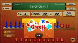Game screenshot Hands-On Equations 1 mod apk