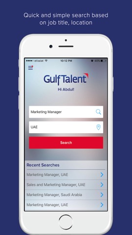 GulfTalent - Job Search Appのおすすめ画像1